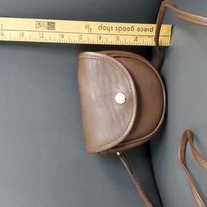 Mini crossbody bag with removal strap